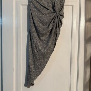Charlotte Russe Asymmetrical Gray Skirt
